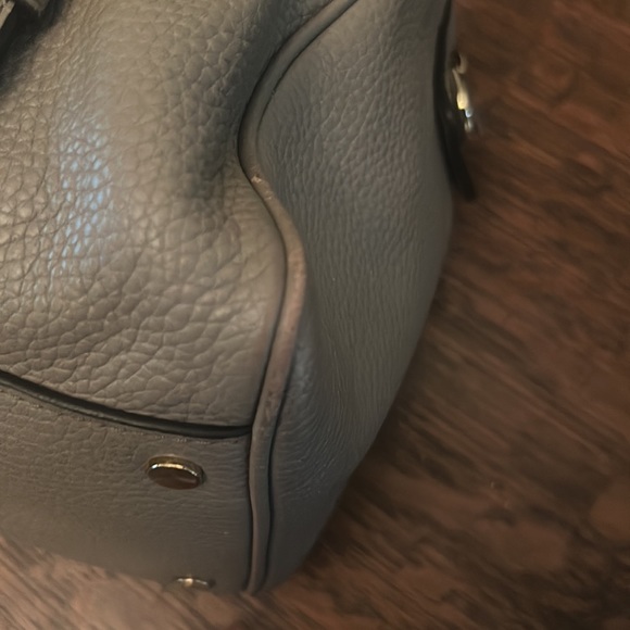 Michael Michael Kors Bedford Leather Medium Top Zip Satchel Crossbody - Picture 15 of 16